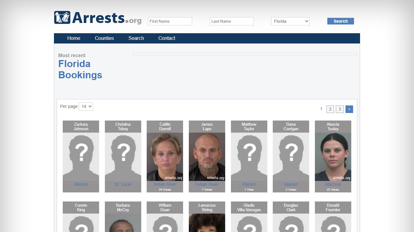 Florida Arrests and Inmate Search